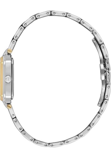 FL.1.10478-5 Taşlı Tasarım 5 Atm Suya Dayanıklı Çelik Kordon Gümüş-Altın Kadın Kol Saati fiyatları