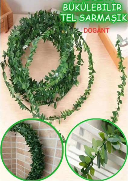 Ada Dogal Gaz Borusu Demir Tahta Gizleme Kamuflaj Saklama Yapay Bitki 7 Metre