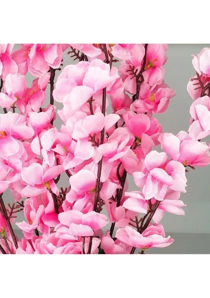 Temalife Dekoratif Yapay Çiçek Bahardalı Japon Kiraz Çiçeği 9 Dallı 40 cm Açık Pembe 1 Demet fiyatları