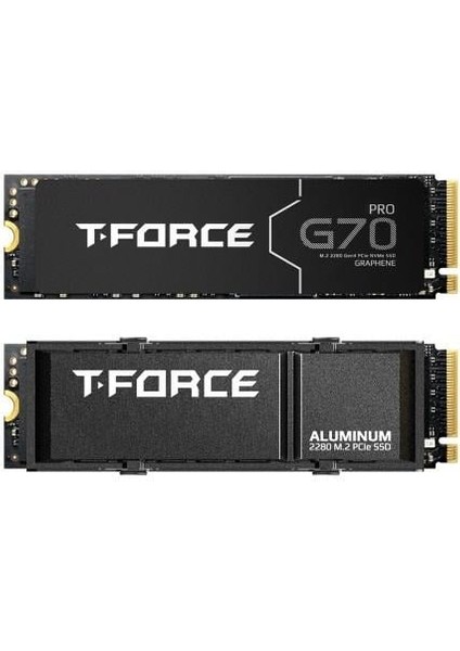 4tb T-Force G70 Pro TM8FFH004T0C129 7400-6600MB/S M2 Nvme Gen4 Disk Soğutuculu
