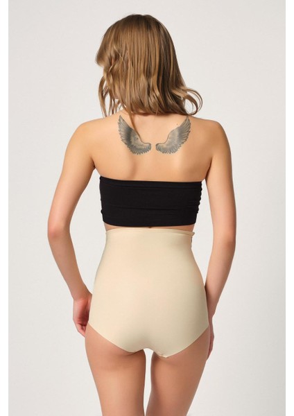 Ten Mi 2842 Lazer Dantelli Slip Korse Yeni