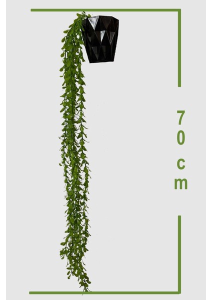 Yapay Çiçek Saksıda 70 cm Elodea Sarkan Yeşillik