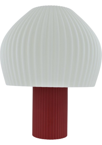 Virtulamp Modern Kırmızı Abajur