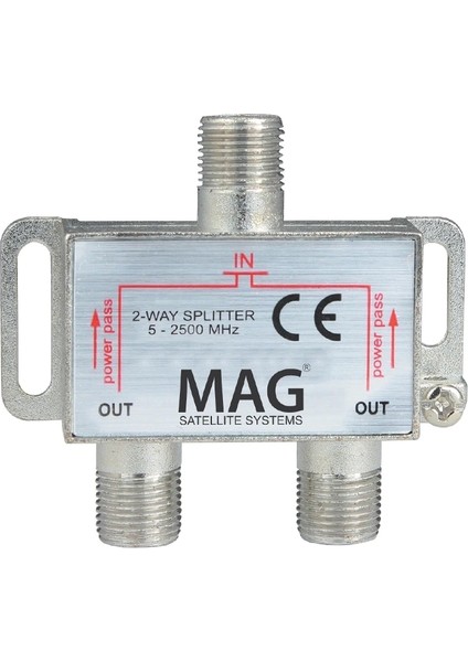 1/2 Splıtter 5-2500 Mhz Mag (5047)
