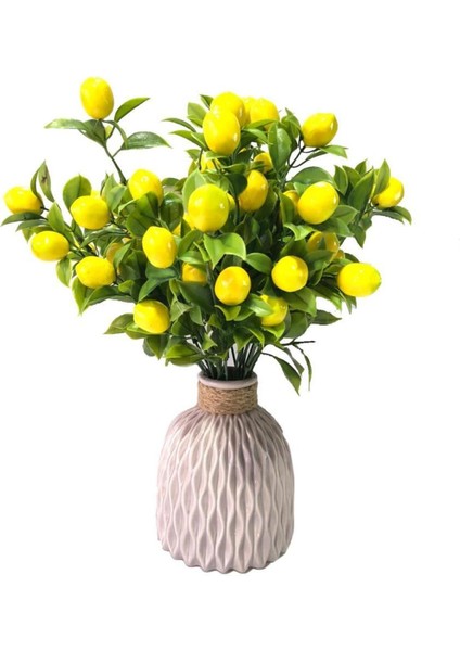 Yapay Limon Demeti Yapay Çiçek