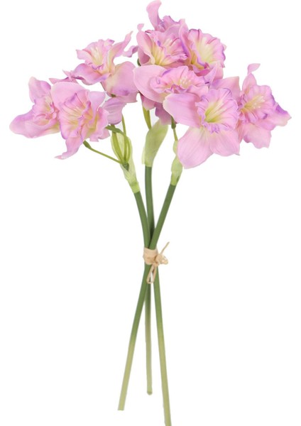 Yapay 9lu Nergis Buketi 40 cm Lila fiyatları