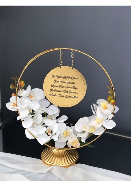 Yapay Orkide Anneler Günü Hediyesi, Doğum Günü Hediyesi Sevgililer Günü Hediyesi, Dekoratif Aksesua