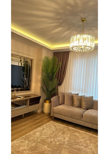 210 cm 18 Yaprak Areka Yapay Çiçek Uygula Yapay Ağaç Salon Bitkisi fiyatları