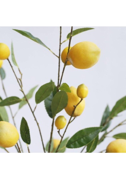 Yapay Limon Dalı 100 cm Yapay Çiçek Limon Ağacı Dalı modelleri