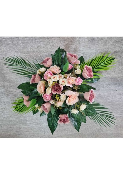 Gül Kurusu Gelin Arabası Süsü/ Gül Kurusu Araba Süsü