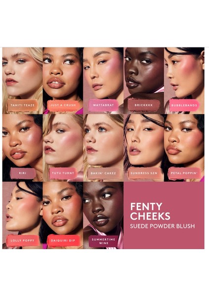 Fenty Cheeks Just A Crush Pudra Allık