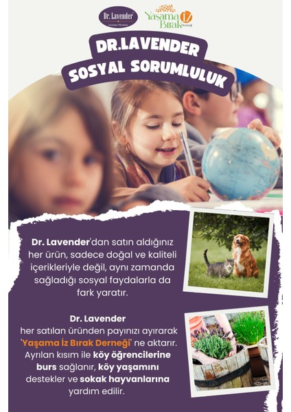 Dr. Kurutulmuş Lavanta Çiçeği 100 Gr. 3 x 100 gr 3'lü Lavanta Çiçeği