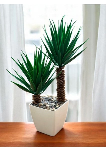 Dekoratif Saksıda Aloe Vera Yapay Bitki fiyatları