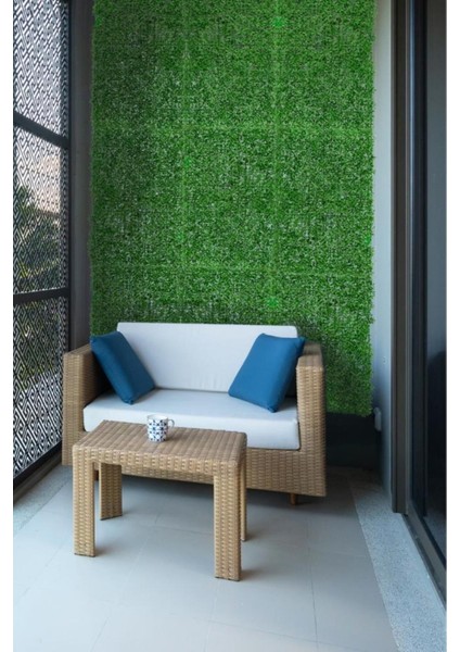 10 Adet Duvar Uygulaması Yapay Şimşir Yeşillik 40*60 cm fırsatları