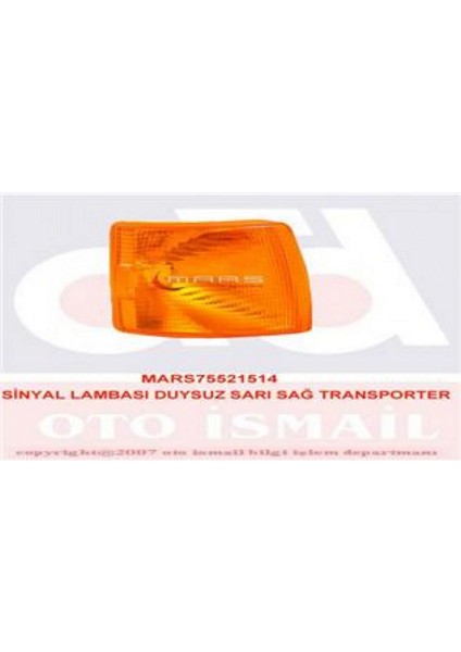 Sinyal Lambasi Sağ Sari Duysuz [ Volkswagen Transporter 1990-1996 ] Gnzrz