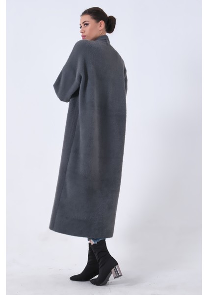 Antrasit Uzun Triko Hırka 46892476.315 fırsatları