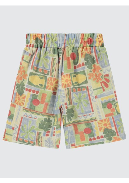 Erkek Çocuk Şort 6-9 Yaş Ekru fiyatları