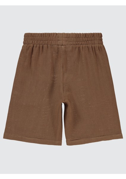 Erkek Çocuk Şort 6-9 Yaş Kahve fiyatları