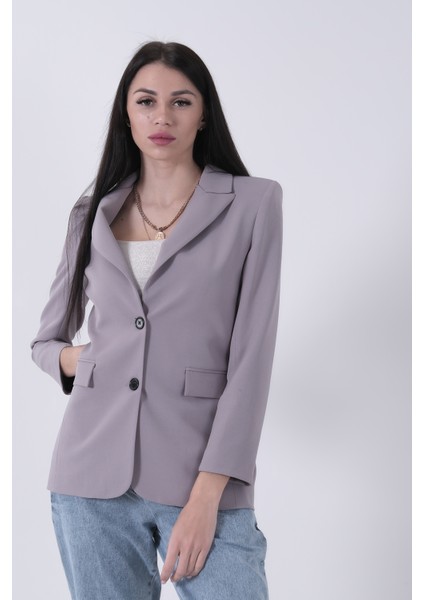 Gri Vatkalı Astarlı Blazer Ceket 0105110.06 fiyatları