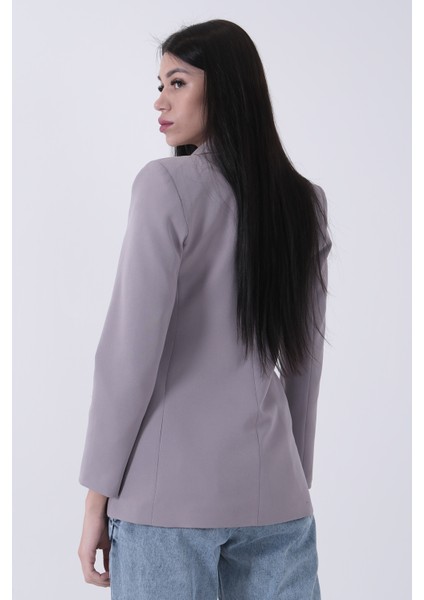 Gri Vatkalı Astarlı Blazer Ceket 0105110.06 indirimleri