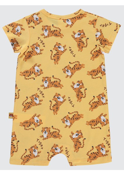 Erkek Bebek Patiksiz Tulum 6-18 Ay Soft Turuncu fiyatları