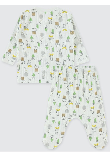 Erkek Bebek Takım 1-6 Ay Ekru fiyatları