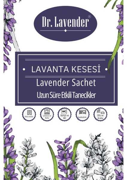 5 Adet Dolap Kokusu Lavanta Kesesi 22 Gr. & 10 ml Lavanta Yağı fırsatları