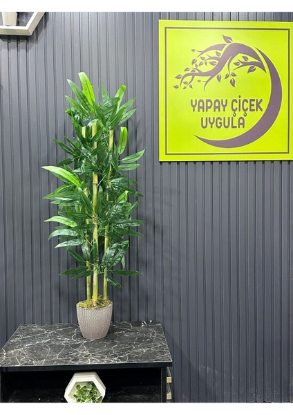 Yapay Çiçek Uygula 105 cm Yapay Ağaç Salon Çiçeği Sarmaşık