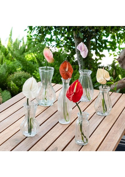 Yapay Antoryum Çiçeği Canlı Dokunuş Lila 40 cm fırsatları