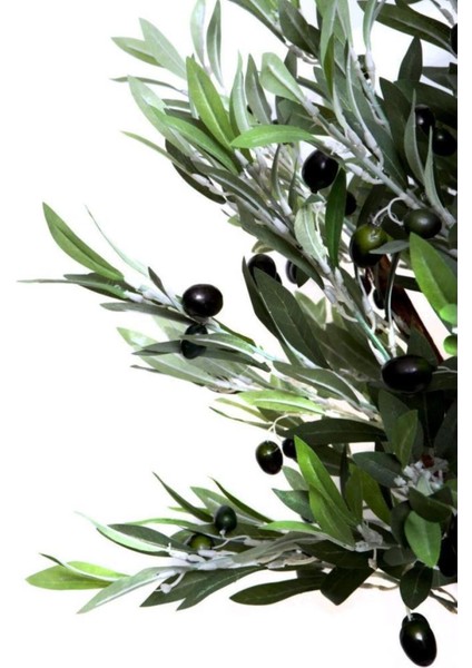 Yapay Zeytin Ağacı 120 cm Tek Gövdeli Doğal Gerçek Görünümlü Yapay Ağaç