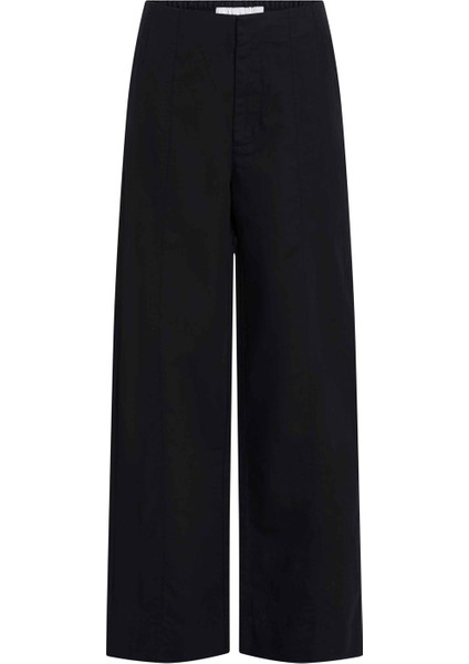 Yüksek Bel Normal Siyah Kadın Pantolon J20J225340BEH