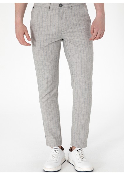 Normal Bel Normal Paça Gri Erkek Chino Pantolon Ador-P fiyatları