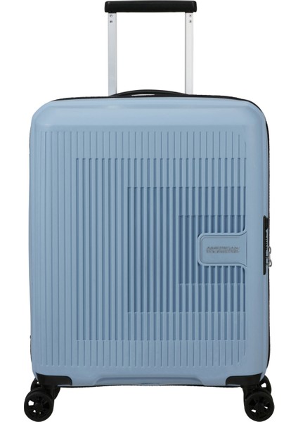 Mavi Çekçekli Sert Valiz Aerostep-Spınner 55/20 Exp Tsa