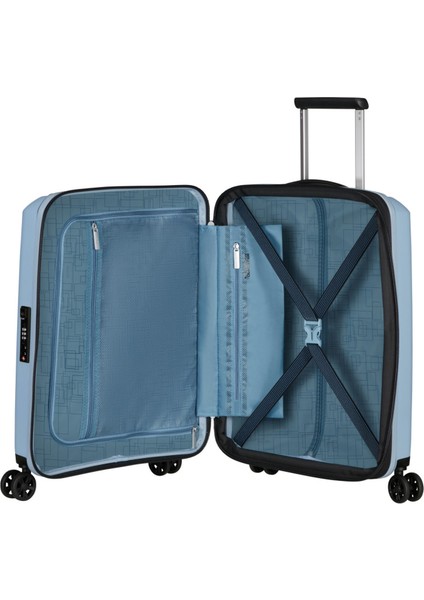 Mavi Çekçekli Sert Valiz Aerostep-Spınner 55/20 Exp Tsa modelleri