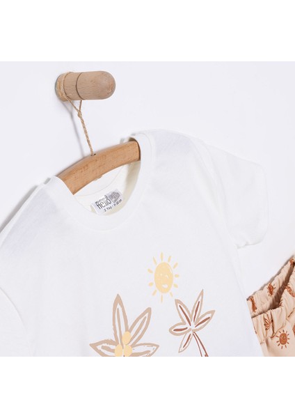 Tropic Summer Erkek Tshirt-Şort Erkek Bebek modelleri