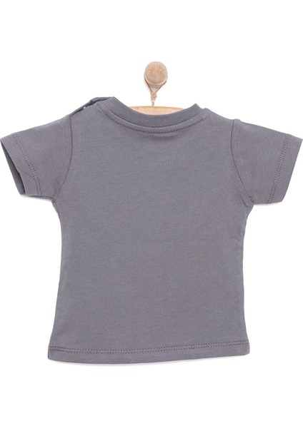 Basic Erkek Kaplan Baskılı T-Shirt Erkek Bebek