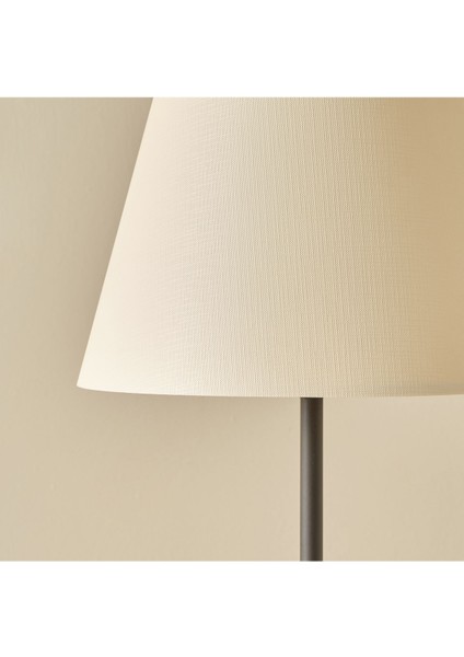 Zenith Metal Lambader Finlin Krem (38 x 21 x 145 cm )