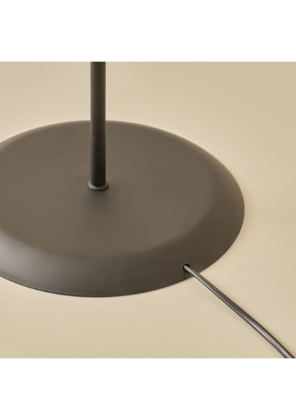 Zenith Metal Lambader Finlin Krem (38 x 21 x 145 cm )