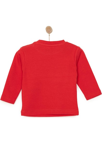 Unisex Tişört Interlok Çıtçıtlı Bisiklet Yaka Uzun Kol modelleri