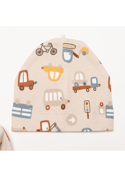 Yenidoğan Hayvanlar Baskılı Erkek Tulum-Şapka Erkek Bebek modelleri