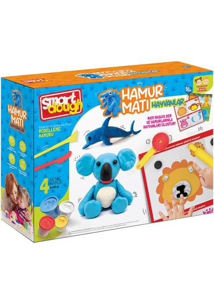 Oyun Hamuru Matı Hayvanlar 2*100