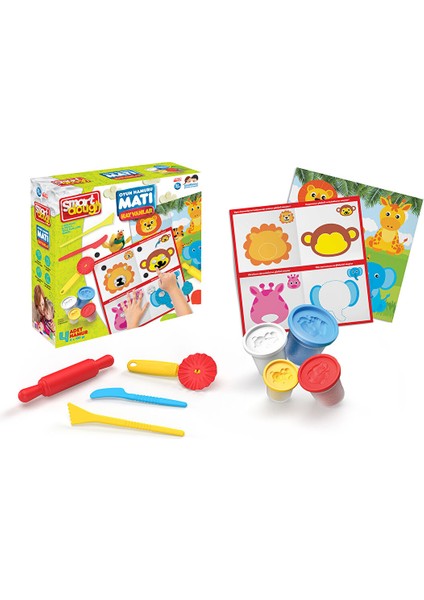 Oyun Hamuru Matı Hayvanlar 2*100