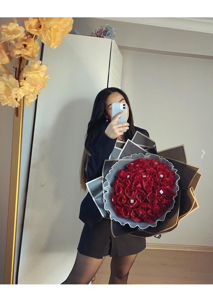41 Adet Gül ,isteme Çiçeği,söz Çiçeği,sevgiliye Hediye,doğum Günü