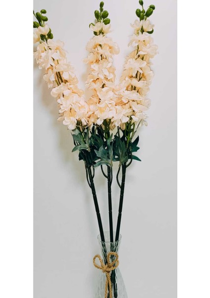 Yapay Tekdal Şebboy 1 Adet Krem Rengi 85 cm