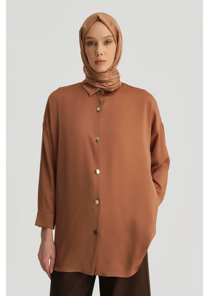 Gömlek ORTD8300-1 Camel