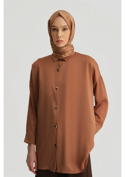 Gömlek ORTD8300-1 Camel