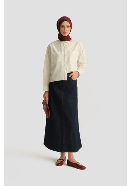 Oversize Gömlek 25YH3667 Beyaz fiyatları