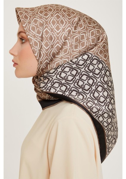 Klasik Desenli Sura Saf İpek Eşarp 9248D 80 32 modelleri