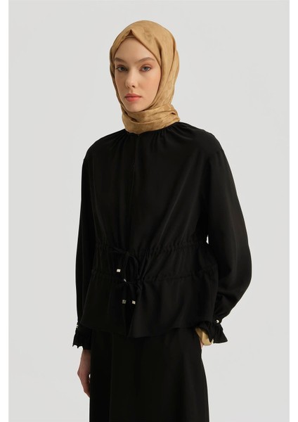 Çift Kemerli Takım 25Y6016 Siyah fırsatları