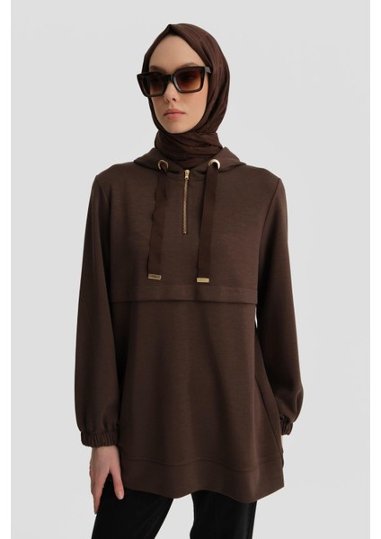 Tunik 24KH4229 Kahverengi fırsatları